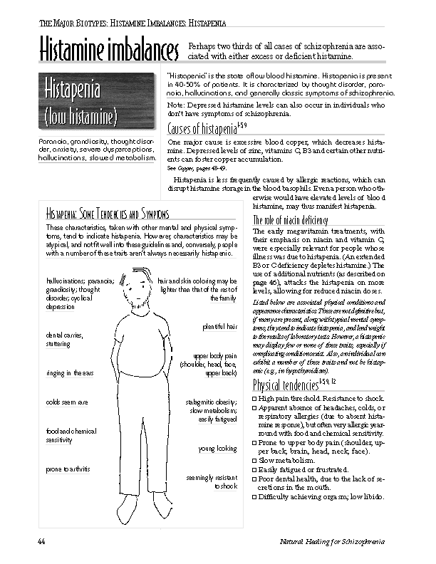 Sample Pages from Natural Healing for Schizophrenia